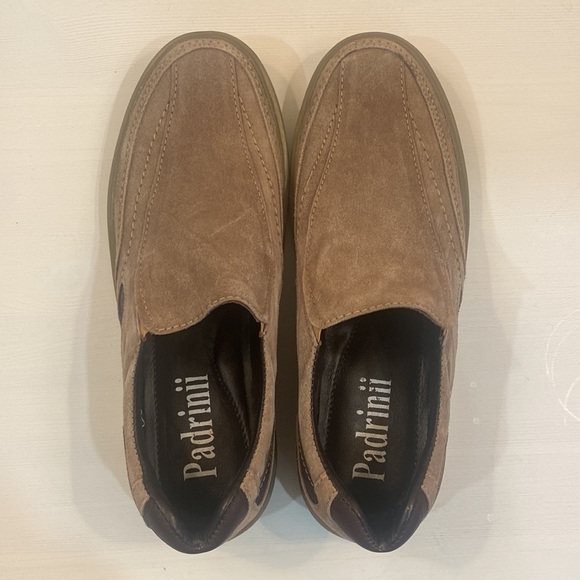 Padrinii Genuine Leather Shoes - Tan Brown Suede - Picture 11 of 11